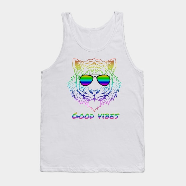 Good Vibes Tank Top by Rebo Boss